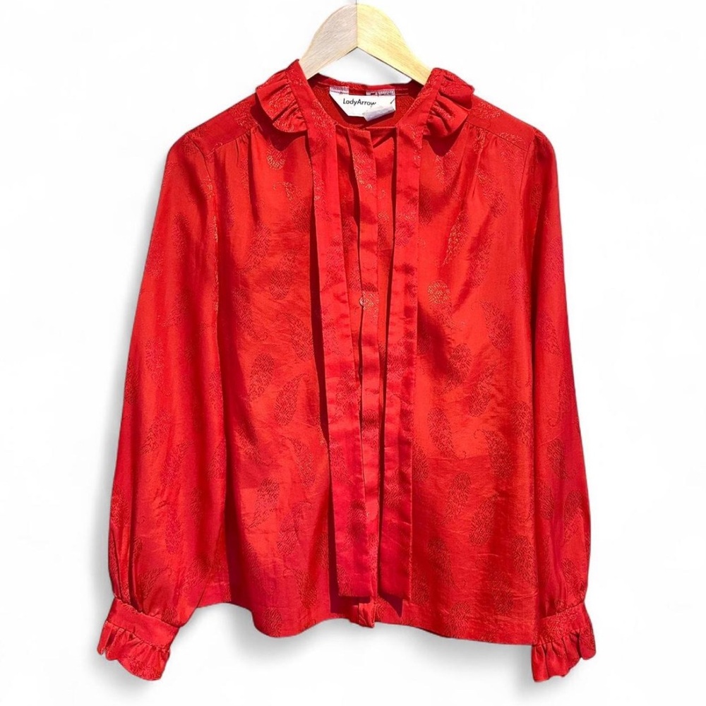 Vintage Paisley Blouse